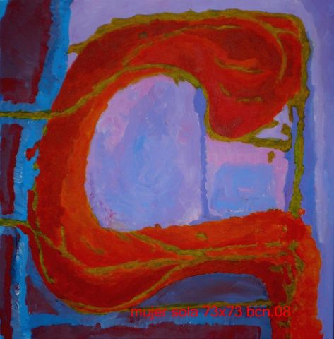 mujer sola